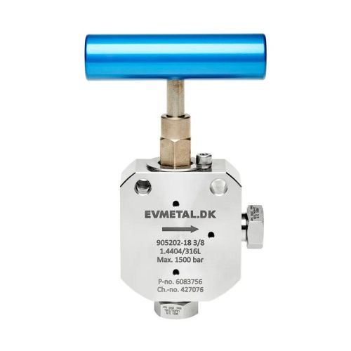 Needle valve, elbow (905202)